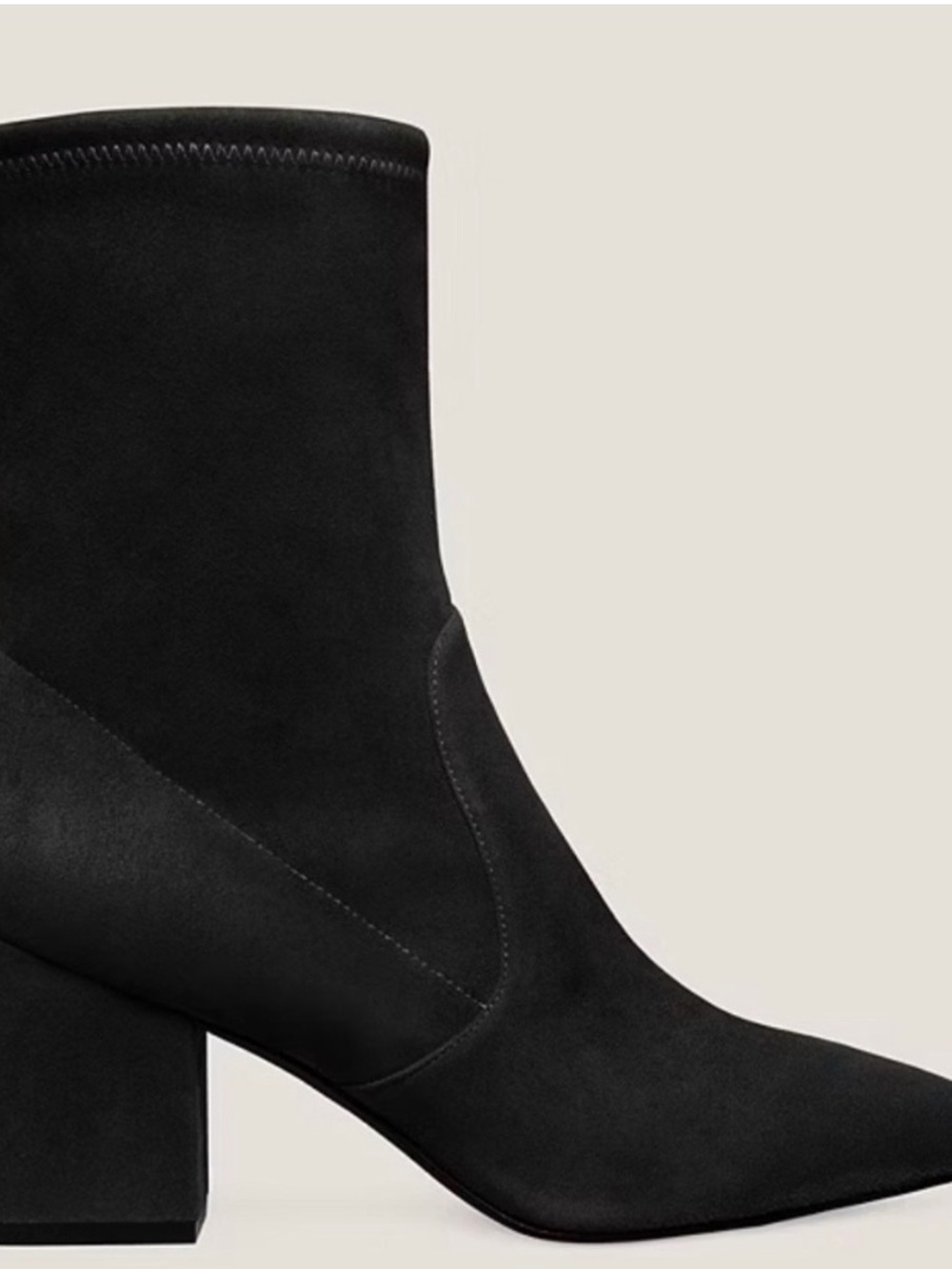 Stuart Weitzman Suede Sock Boot